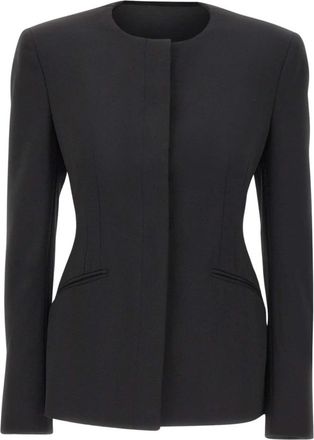 Andamane Melanie 90s Blazer - Dames - Blazers - Zwart - L - Wol - Jassen