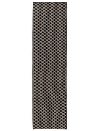 benuta Alfombra de exterior & interior negro 80x300
