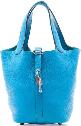 Herm&egrave;s Pre-owned Hermes Clemence Picotin Lock 18 QOIQ99Z5KKH8DP3I