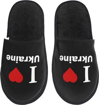Generic Home Slippers I Love Ukraine Slippers Non Slip Casual Slides For Bedroom Women Mens L