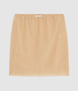 Roseanna Jupe Skin Skirty Nude