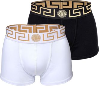 Versace Bi-Pack Trunk Jersey Boxer Shorts