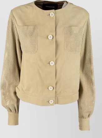 Fabiana Filippi jacket and gilet long sleeves round neck