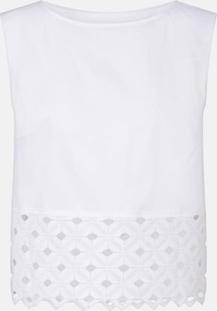 Max Mara Top Maggio in misto cotone