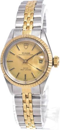 Tudor Princess Oyster Date Automatic Stainless Steel And 18K yellow gold Watch (Pre-Owned)