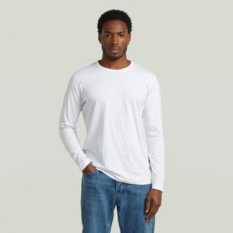G-Star Chest Logo T-shirt - Wit - Heren