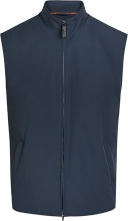 Tod's High-neck Stretch-shell Gilet - Blue - XL