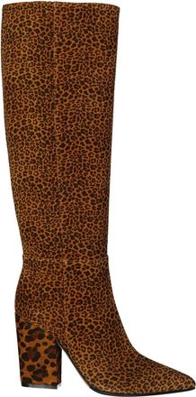 Sergio Rossi Stivali in pelle Sergio Rossi Leopard Stampa