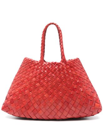 Dragon Diffusion Kleine Santa Croce shopper - Rood