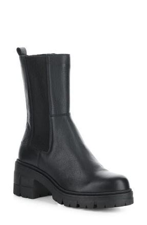 Bos. & Co. Brunas Waterproof Chelsea Boot in Black Feel/elastic at Nordstrom Rack, Size 10-10.5Us / 41Eu