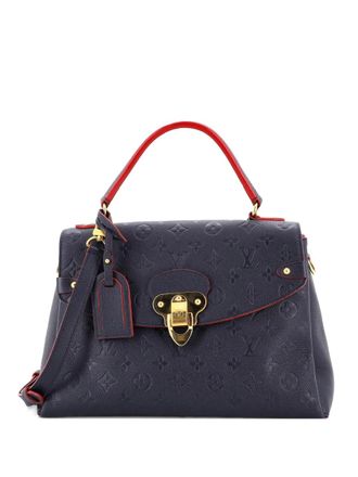 Louis Vuitton Georges Handbag Monogram Empreinte Leather MM satchel - Blauw