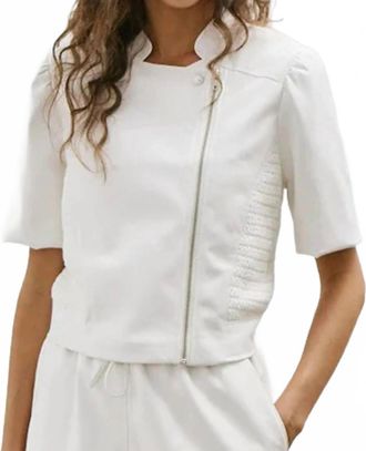 M&eacute;lissa Nepton Freddy Jacket In Off White