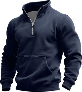 Generic Mens Tops Hoodies for Men Gym Breathable Tops Hoodless Sweatshirts for Everyday Wear Autumn Winter Sweatshirt Warm Travel Jumper for Outdoor Activitie