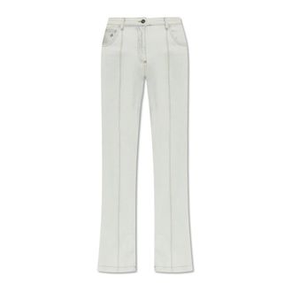 Blumarine Boot-cut Jeans, female, Blue, Size: 2XS Jeans with flared legs