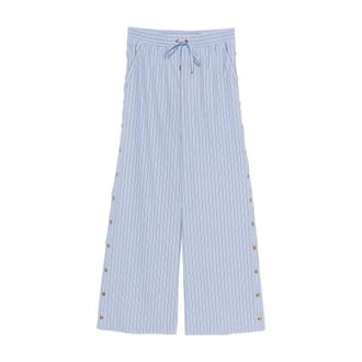 Zimmermann Mujer, Pantalones, Azul, Talla: S