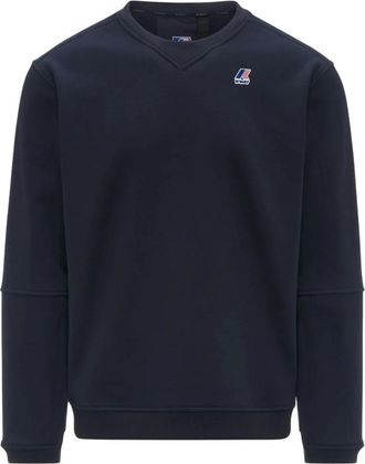 K-Way Hoodies & sweatvesten, Heren, Blauw, 2Xl, Nael Brushed PC