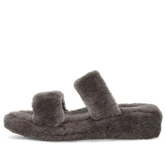 UGG (WMNS) UGG Fuzz Yeah Grey 1104662-CHRC