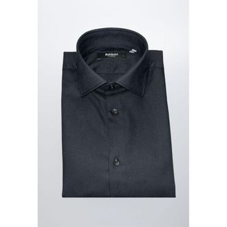 Baldinini Black Cotton Men Mens Shirt
