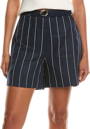 Nicholas Lavina Linen-Blend Short