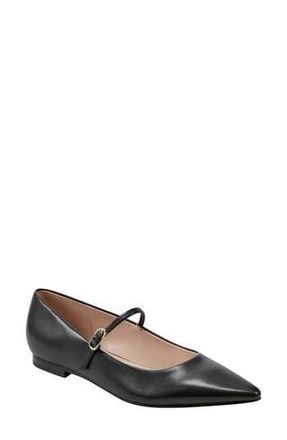 Marc Fisher Daner Pointed Toe Flat in Black at Nordstrom Rack, Size 6.5
