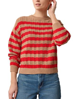 Lilla P Stripe Stitch Sweater