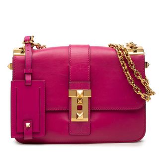 Valentino Pre-owned Valentino Leather B Rockstud Flap Shoulder Bag Ladies MKYS9CLO0DICPZ0G