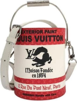 Louis Vuitton Pre-owned Paint Can Coated Canvas Bag - Dames - Vintage Tas - Beige - ONE Size - Vintage