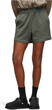 UGG Frynn Short Womens Shorts Green Grey : MD, Cotton/Polyester/Spandex