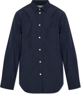 R&oacute;he Shirts - Dames - Overhemden - Blauw - M - Overhemden