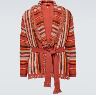 Alanui Ushuaia Stories Baja wool cardigan