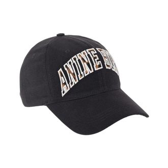 Anine Bing Jeremy Baseball Cap - unisex - Petten - Zwart - ONE Size - Katoen - Accessoires