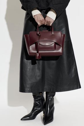 Hidesins Flap Medium Bag, Womens, Burgundy