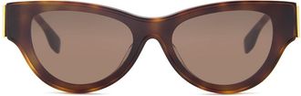 Fendi FE 40135F Asian Fit 53E Womens Sunglasses Tortoiseshell Size 60