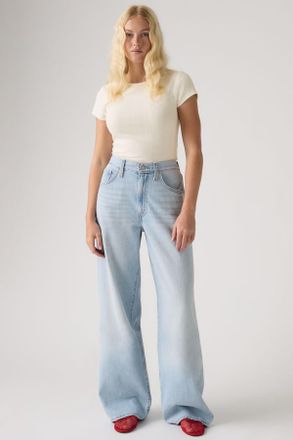 Levi's Vaqueros Lightweight de pierna ancha con cincha - Mujer - 23X29 - Lavado medio / Nightly Routine