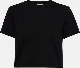 Re/Done Cotton jersey crop top