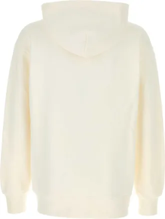 Valentino Garavani Logo-Printed Cotton Hoodie - White