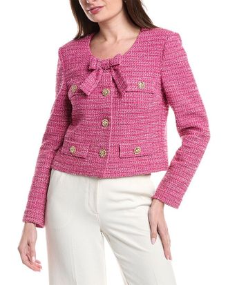 St. John Lurex Tweed Jacket