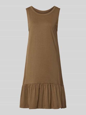 s.Oliver Red Label Relaxed Fit Freizeitkleid aus Baumwoll-Modal-Mix in Mittelbraun, Gr&ouml;&szlig;e 34