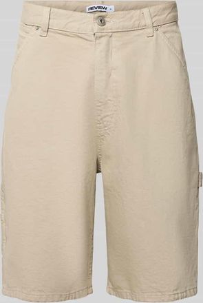 Review Bermudas mit seitlichen Eingrifftaschen in Ecru, Gr&ouml;&szlig;e XXL