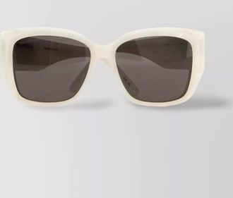Balenciaga square frame sunglasses dark lenses