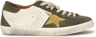 Golden Goose Olive Super Star Sneakers