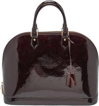 Louis Vuitton Pre-owned Handbags, female, Red, Size: ONE SIZE Pre-owned Alma Handbag