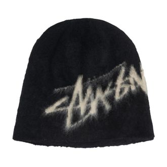 Stüssy Accessoires, Heren, Zwart, ONE Size, Fitted Skullcap Beanie