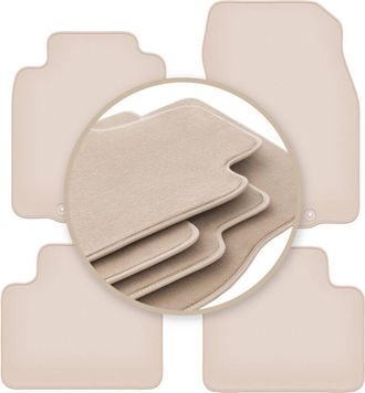 OEM Alfombrillas Premium Beige Para: Renault Koleos Ii Suv 2016