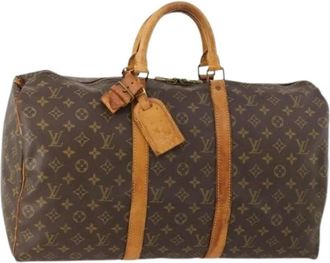 Louis Vuitton Pre-owned Weekend Bags, female, Brown, Size: ONE SIZE Pre-owned Boston Bag