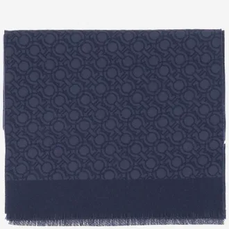 Ferragamo wollen sjaal met haken