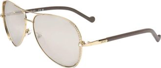 Liu Jo Stijlvolle Zonnebril Lj 102Sr 714 - Dames - Zonnebrillen - Geel - ONE Size - Accessoires