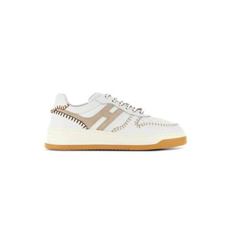 Hogan H630 Sneakers - Dames - Sneakers - Beige - 40 EU - Su&egrave;de - Schoenen