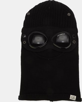 C.P. Company Accessoires C.P. Company Extrafine Merino Wool Goggle Balaclava in Black