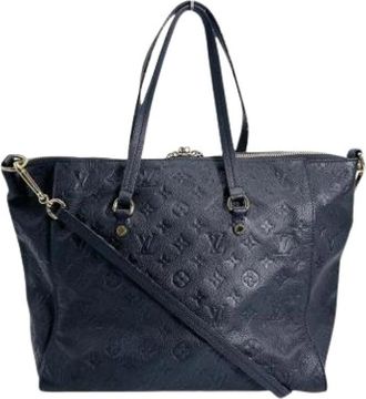 Louis Vuitton Pre-owned Vintage Monogram Empreinte Tote - Dames - Vintage Handtas - Blauw - ONE Size - Vintage